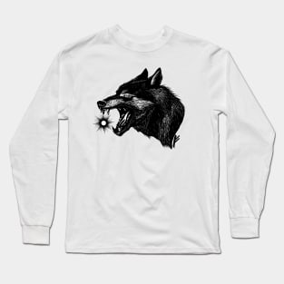 Walking mythology. Wolf Fenrir. Long Sleeve T-Shirt